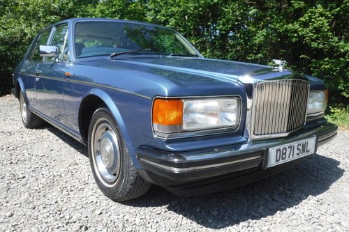 1986 BENTLEY MULSANNE ONLY 72000 MILES 27 SERVICE STAMPS SEE VID VENDUTO