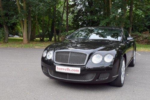 2008/08 Bentley Continental GT Mulliner in Diamond Black For Sale