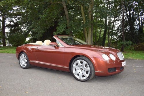 2007/07 Bentley Continental GTC in Chestnut In vendita