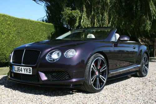 2014 Bentley Continental 4.0 GT V8 S Convertible Mulliner Pack .  For Sale