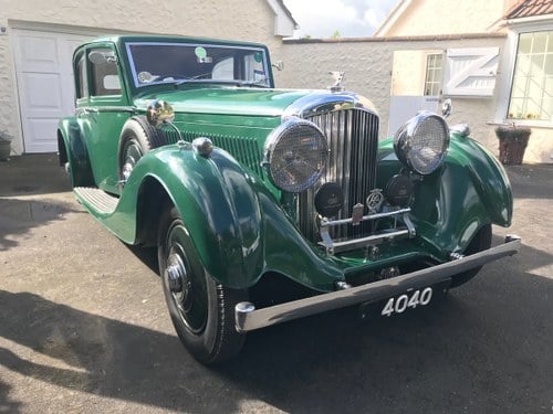 1937 Bentley 4 1/4 VDP Sports Saloon with interesting history For Sale