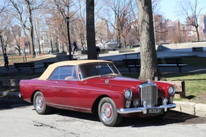 1962 Bentley S2 Continental Park Ward Convertible LHD #21675 In vendita
