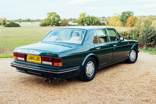 1993 Bentley Turbo R, Balmoral Green over Magnolia For Sale