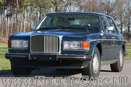 1987 Bentley Mulsanne Saloon original Dutch delivered car For Sale