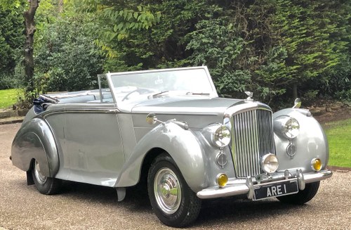 1949 Bentley MKVI Convertible        indian Royal History For Sale