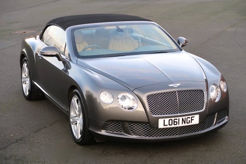 2012 BENTLEY CONTINENTAL GTC For Sale