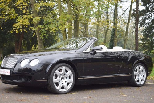 2009/59 Bentley Continental GTC Mulliner in Onyx For Sale