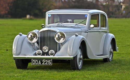 1939 1940 Derby Bentley MX series Vanden Plas overdrive Pillarles VENDUTO