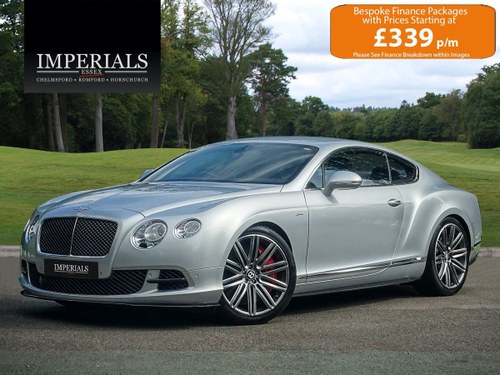 2016 Bentley  CONTINENTAL GT  SPEED COUPE AUTO  74,948 For Sale