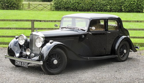 1936 Bentley 4¼ Litre Saloon by Park Ward In vendita