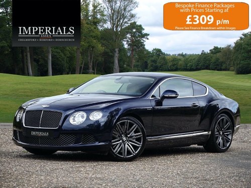 2013 Bentley  CONTINENTAL GT  SPEED COUPE 2014 MODEL AUTO  54,948 For Sale