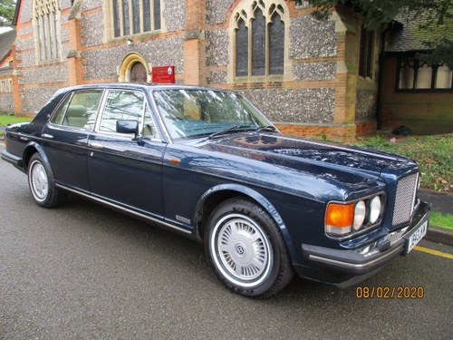 Bentley 8  1992   Stunning 4 Speed 68,400 Miles Full History For Sale