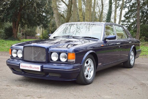 1997 R Bentley Turbo RT in Peacock Blue For Sale