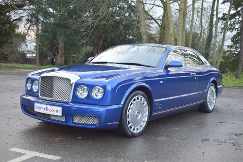 2009/09 Bentley Brooklands Coupé in Moroccan Blue In vendita