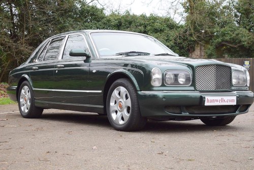 2000 X Bentley Arnage Red Label in Verdant Green For Sale