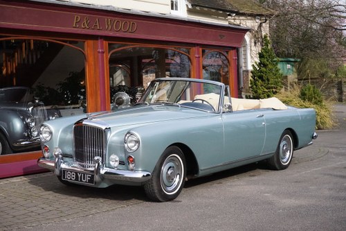 Bentley S2 Continental LHD 1962 Drophead Coupe by Park Ward For Sale