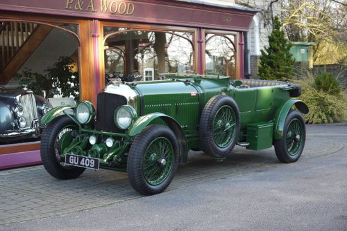 Bentley 6 ½ litre Speed Six 1929 Le Mans Team Car style tour In vendita