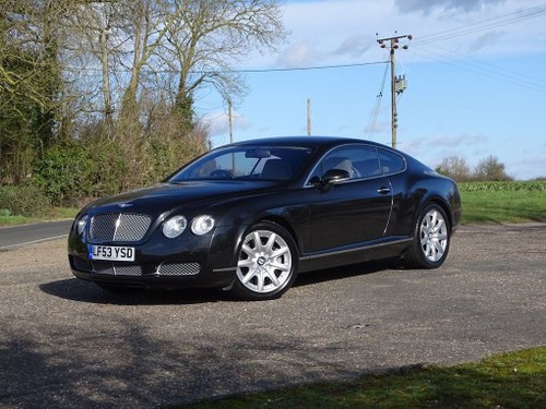 2004 Bentley  CONTINENTAL GT  COUPE AUTO  14,495 In vendita