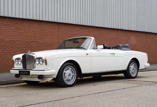 1988 Bentley Continental Convertible (RHD) For Sale