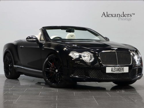 2014 14 14 BENTLEY CONTINENTAL GTC SPEED For Sale