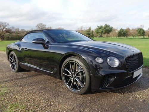 2019 Bentley Cont GTC Mulliner - Blk/Blk - 3,500mls only For Sale