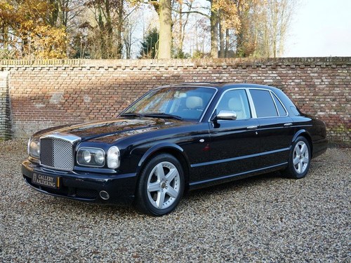 2003 Bentley Arnage T 6.75 litre twin-turbo only 37.581 km, full  For Sale