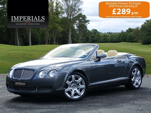 2008 Bentley  CONTINENTAL GTC  MULLINER CABRIOLET AUTO  39,948 For Sale