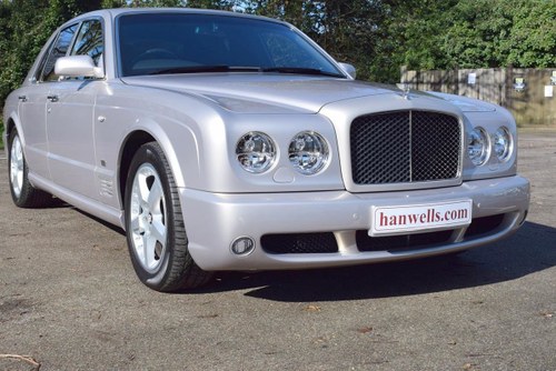 2008/08 Bentley Arnage T Level 2 in Silver Storm For Sale