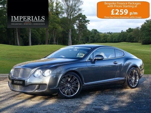 2009 Bentley  CONTINENTAL GT  SPEED COUPE AUTO  31,948 For Sale
