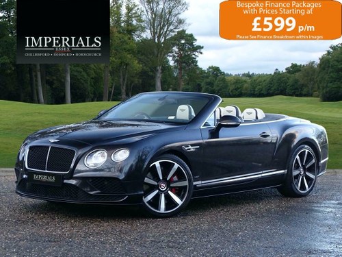 2017 Bentley  CONTINENTAL GTC  4.0 V8 S MULLINER CABRIOLET AUTO   For Sale