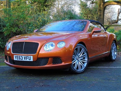 2014 Bentley Continental (2013) 6.0 W12 GTC Speed Auto 4WD SOLD