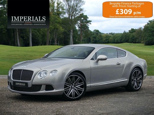 2014 Bentley  CONTINENTAL GT  SPEED COUPE AUTO  54,948 For Sale