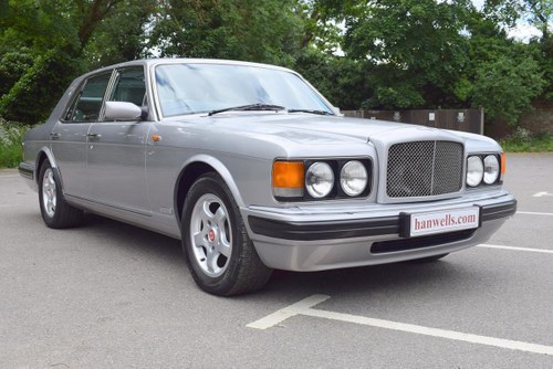 1997 P Bentley Brooklands Turbo in Silver Pearl For Sale