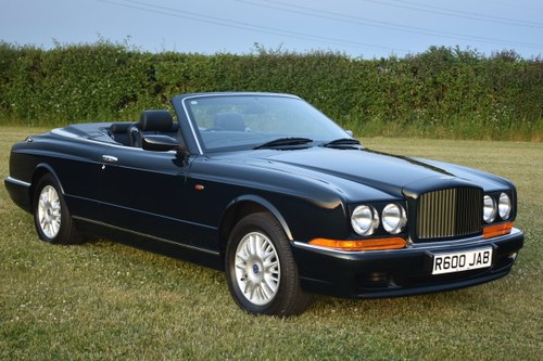 Bentley Azure 16,000 miles Black Emerald 1997 In vendita