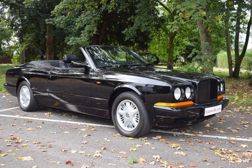 1996 1997 Model P Bentley Azure in Masons Black For Sale