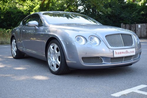 2007/07 Bentley Continental GT Mulliner in Silver Tempest For Sale