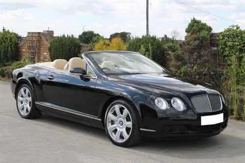 2007 BENTLEY CONTINENTAL GTC For Sale by Auction