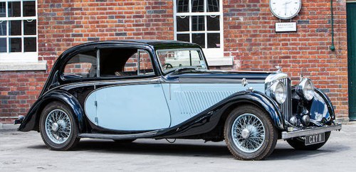 1936 Bentley 3 ½-litre Barker two-door sports saloon For Sale by Auction
