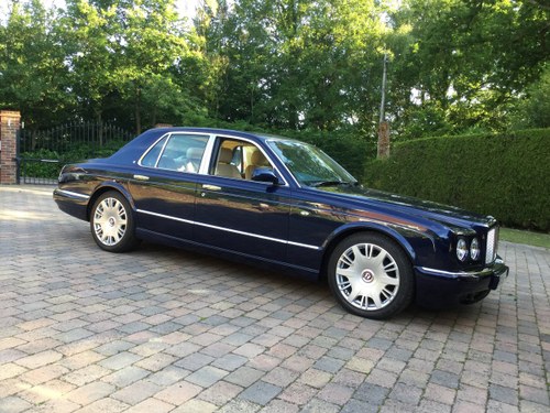 2005 Bentley Arnage R Peacock Blue, REDUCED For Sale