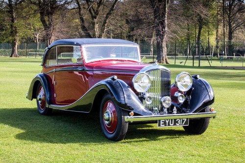 1938 Bentley 4 1/4 Litre Sports Coupe by Vanden Plas VENDU