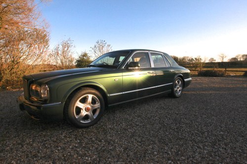 2001 Green Bentley Arnage Red Label For Sale