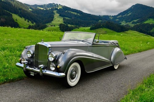 1954 Bentley R type Convertible by Park Ward. For Sale