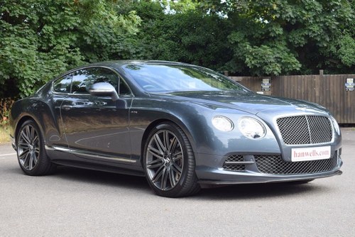 2013/13 Bentley Continental GT Speed Mulliner in Thunder For Sale