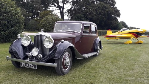Bentley 4 ¼ Derby Thrupp & Maberly 1937 Rewire Brakes Trim VENDUTO