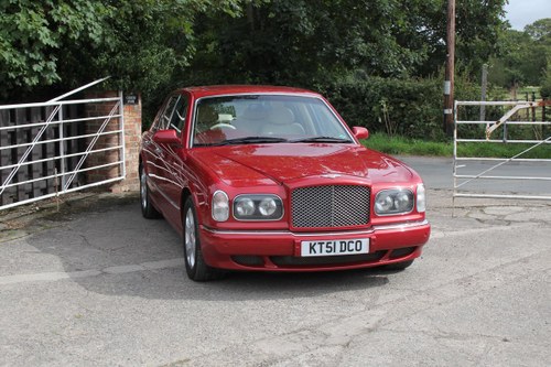 2001 Bentley Arnage Red Label - 46500 Miles, FSH In vendita