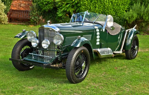 1936 DERBY BENTLEY 4.25 BOAT TAIL SPECIAL. SOLD