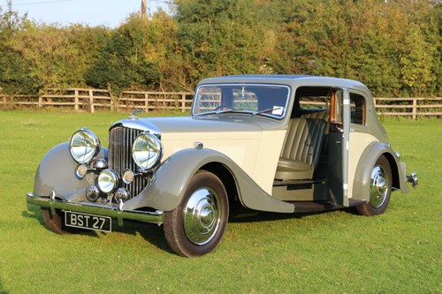 1937 4 1/4  Park Ward Sports Saloon For Sale