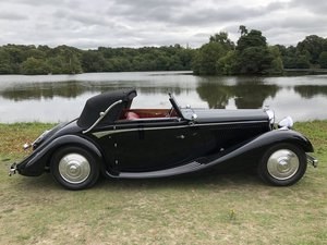 1936 Bentley 4 1/4 Litre 3 Position Drophead Coupe by Veth & Zoon For Sale