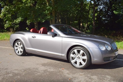 2007/56 Bentley Continental GTC in Silver Tempest For Sale
