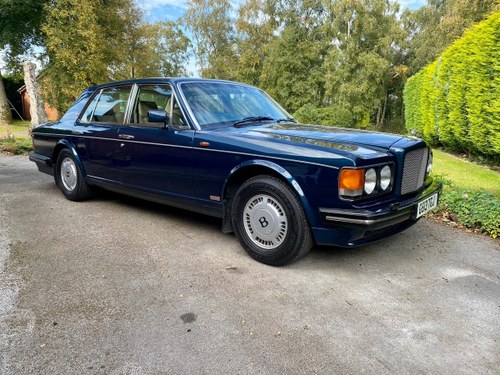 1989 BENTLEY TURBO R - 1 OF 2 WITH ELECTRIC SUNROOF In vendita